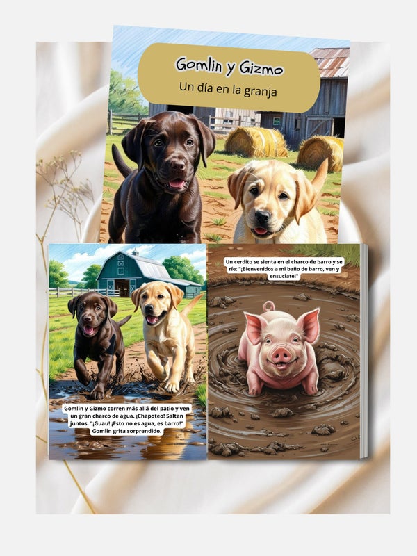 Gomlin y Gizmo - Un día en la granja