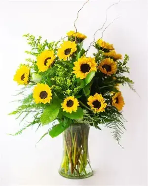 sunflower arrangement