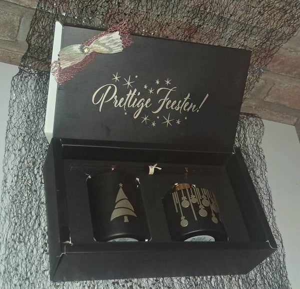 Geschenkset geurkaars en geurstokjes