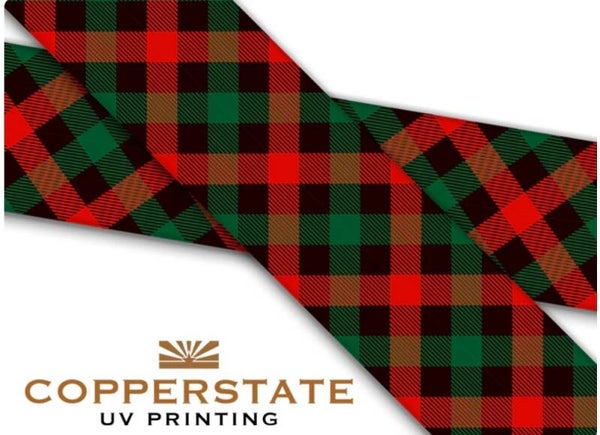 Christmas buffalo plaid - UV geprinte snap