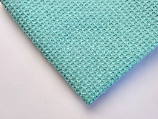 "Waffle" bow - Dark mint