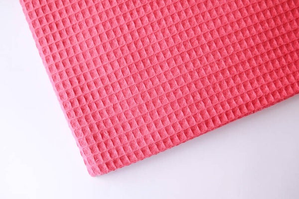 "Waffle" bow - Rose pink