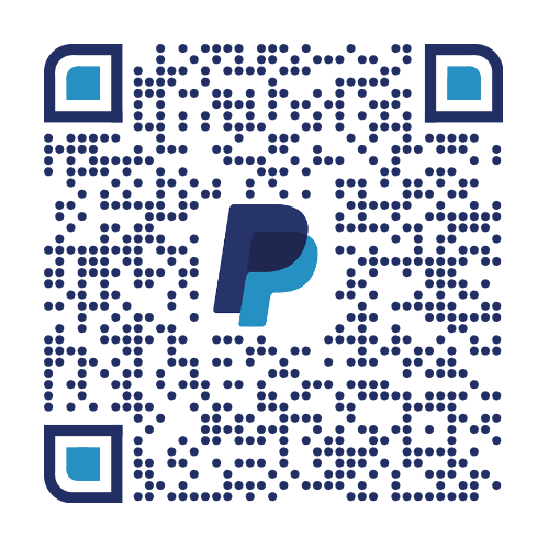 PayPal QR Code — scan to donate