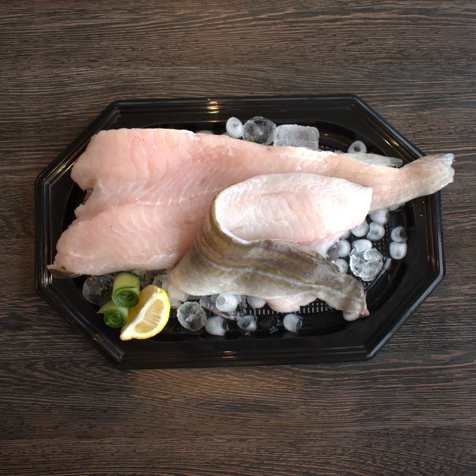 Frische Kabeljaufilets