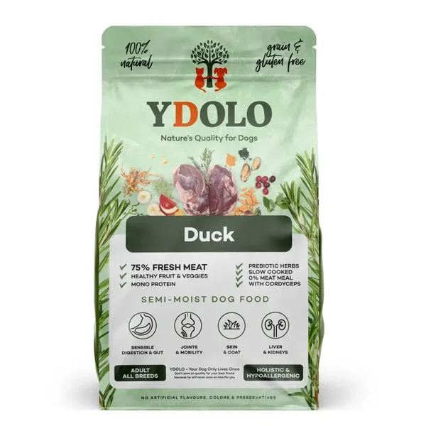 YDOLO Healthy and Pure Semi Moist DUCK
