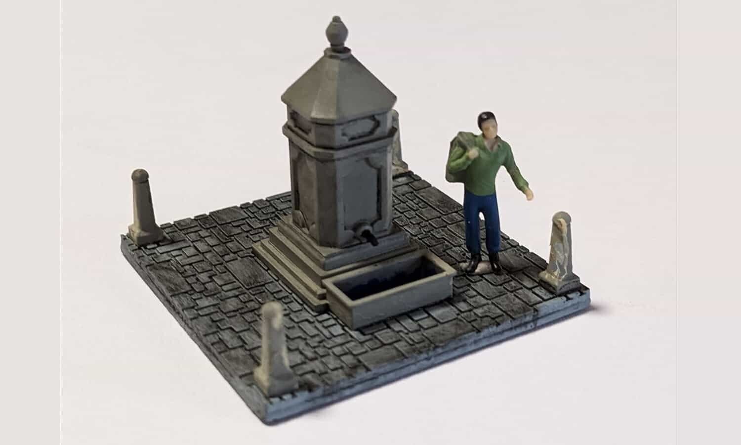 Denkmal Brunnen Spur H0