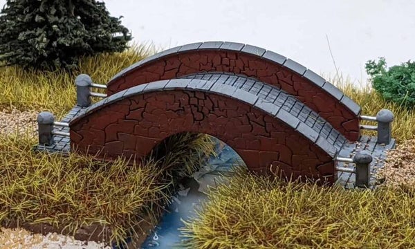 Kleine Steinbrücke 2 Stück - Spur N