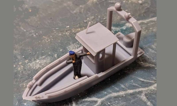 Kleines Polizeiboot Spur H0