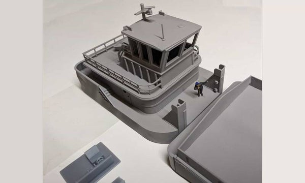 Schubschiff OHNE Leichter Spur H0