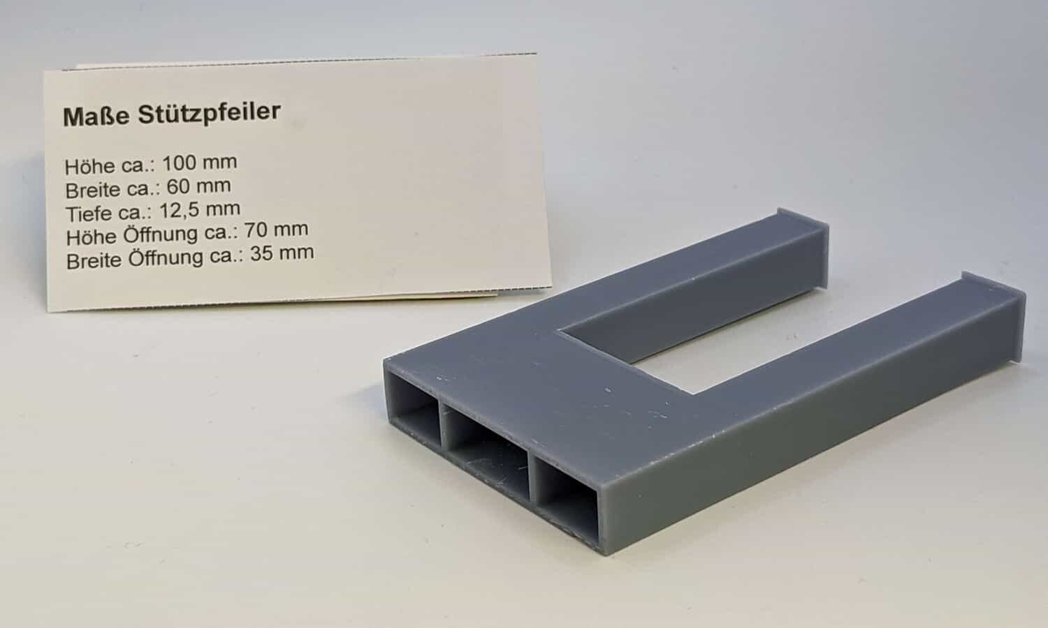 Zubehör Sondermodell Listertalbrücke - Stützpfeiler Spur N