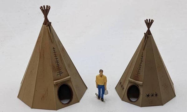 Wigwam / Tipi Spur H0