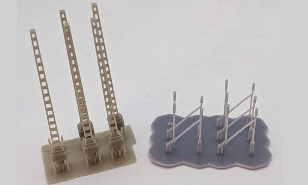 Oberleitungsmast Set (ohne Funktion) Spur N