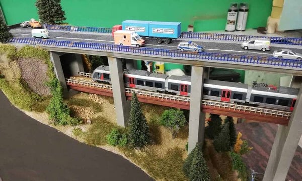 Sondermodell Listertalbrücke Bausatz Spur N