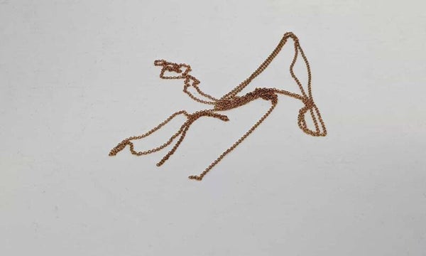 Zubehör Messingkette 0,3mm für Hängebrücke
