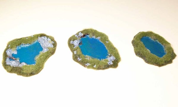 3 Teichrohlinge verschiedene Größen