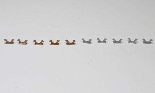 Keuzpoller schräg Set (10 Stück) Spur H0
