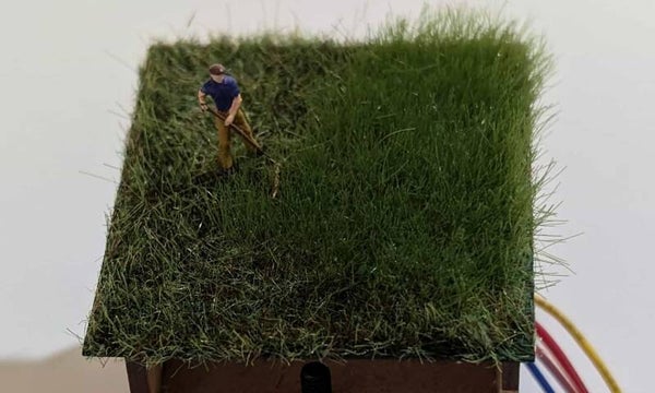 Funktionsmodell "Mann mit Sense" Spur N