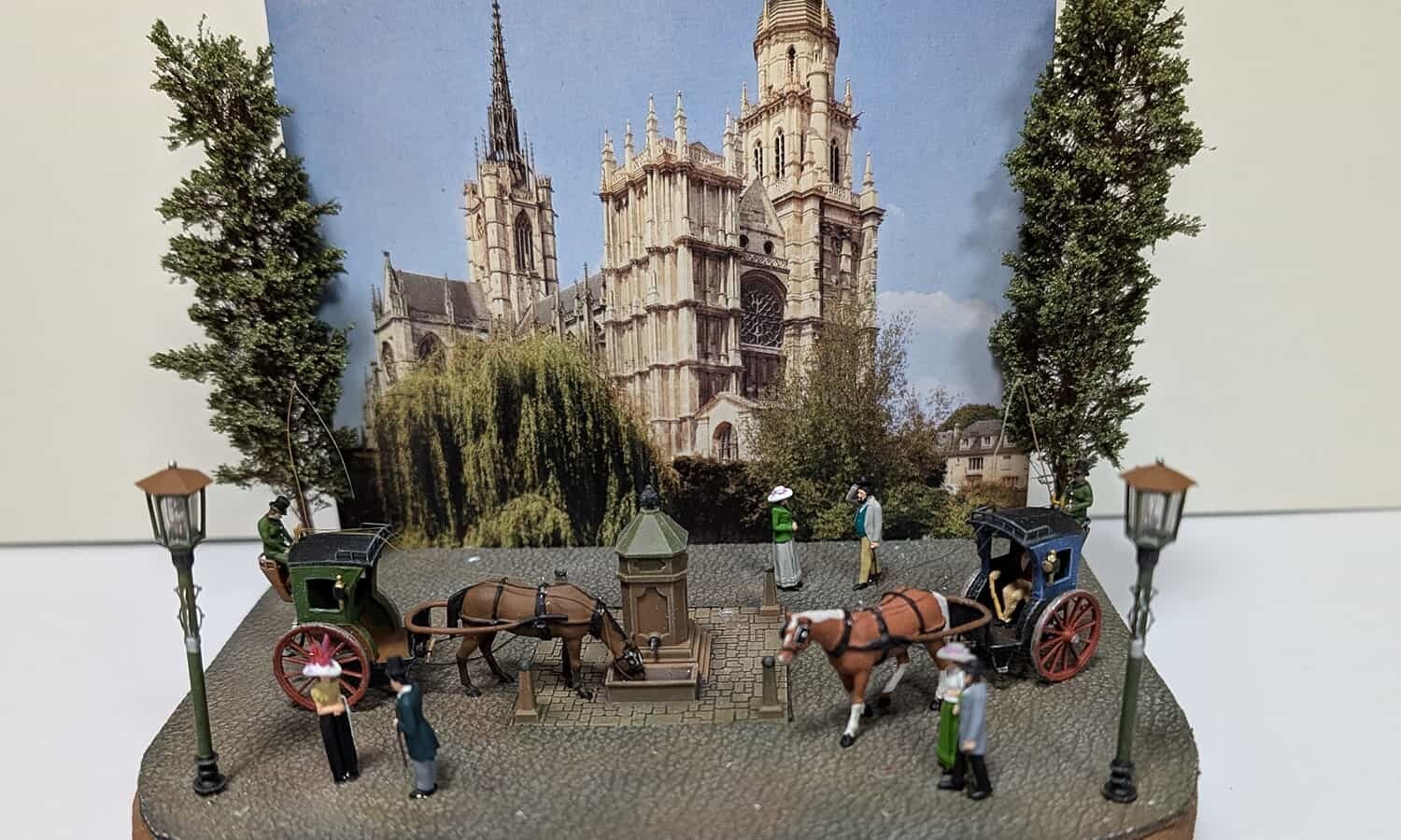 Denkmal Brunnen Spur H0