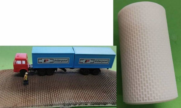 Prägerolle Kopfsteinpflaster Spur N