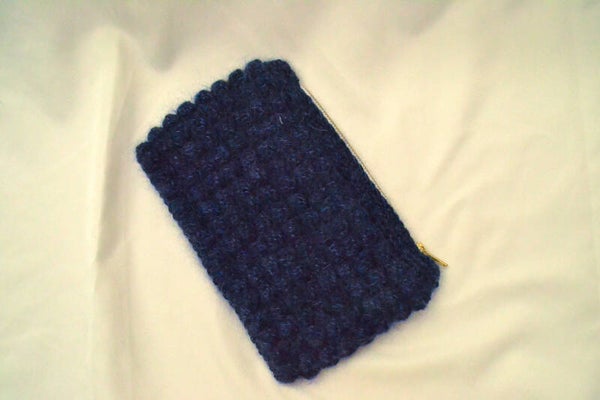 bubbel bag - donker blauw
