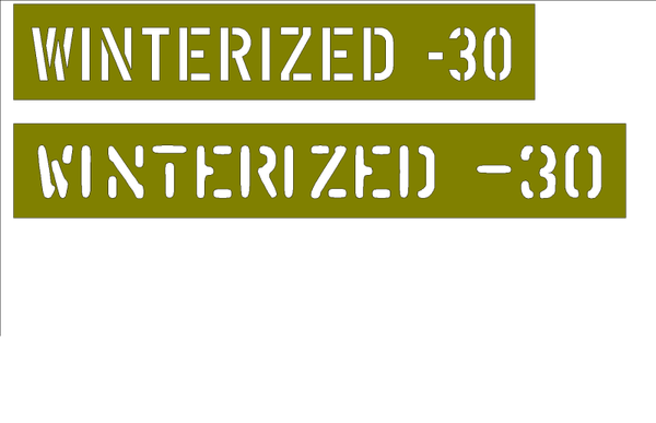 WINTERIZED -30