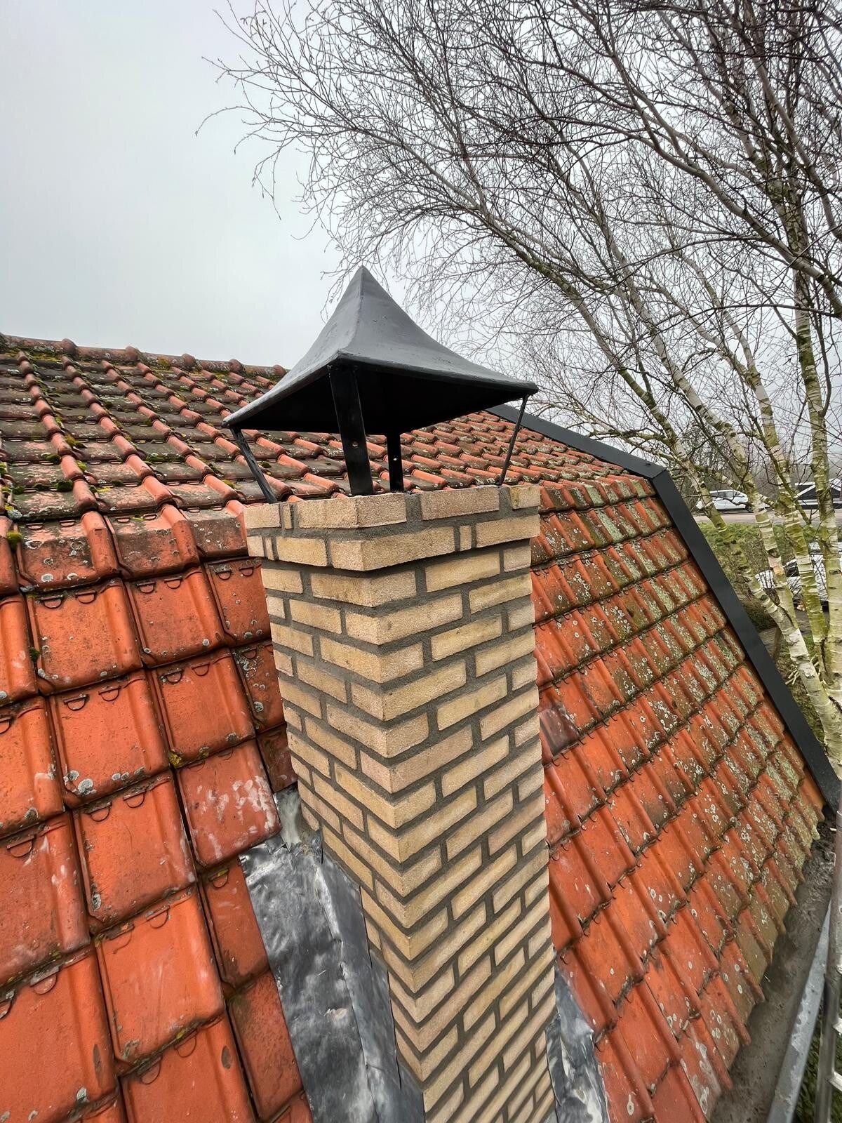 Schoorsteen opnieuw voegen rotterdam