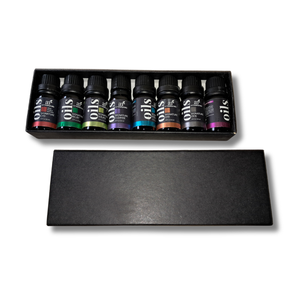 Art Naturals Signature Collection – Set of 8 100% Pure Essential Oils | Wellness & Aromatherapy