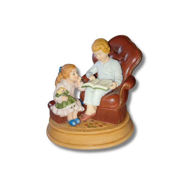 Vintage 1983 “Christmas Memories” Third Edition by Avon – “Enjoying the Night Before Christmas”