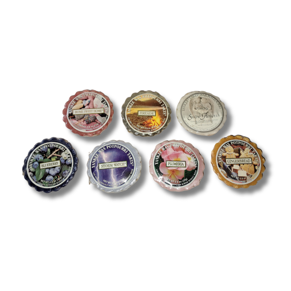 Yankee Candle Wax Potpourri Tarts – Set of 7 Scented Melts