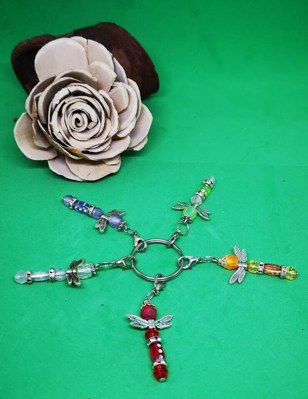 Schlüsselanhänger Libelle ca. 3,5cm