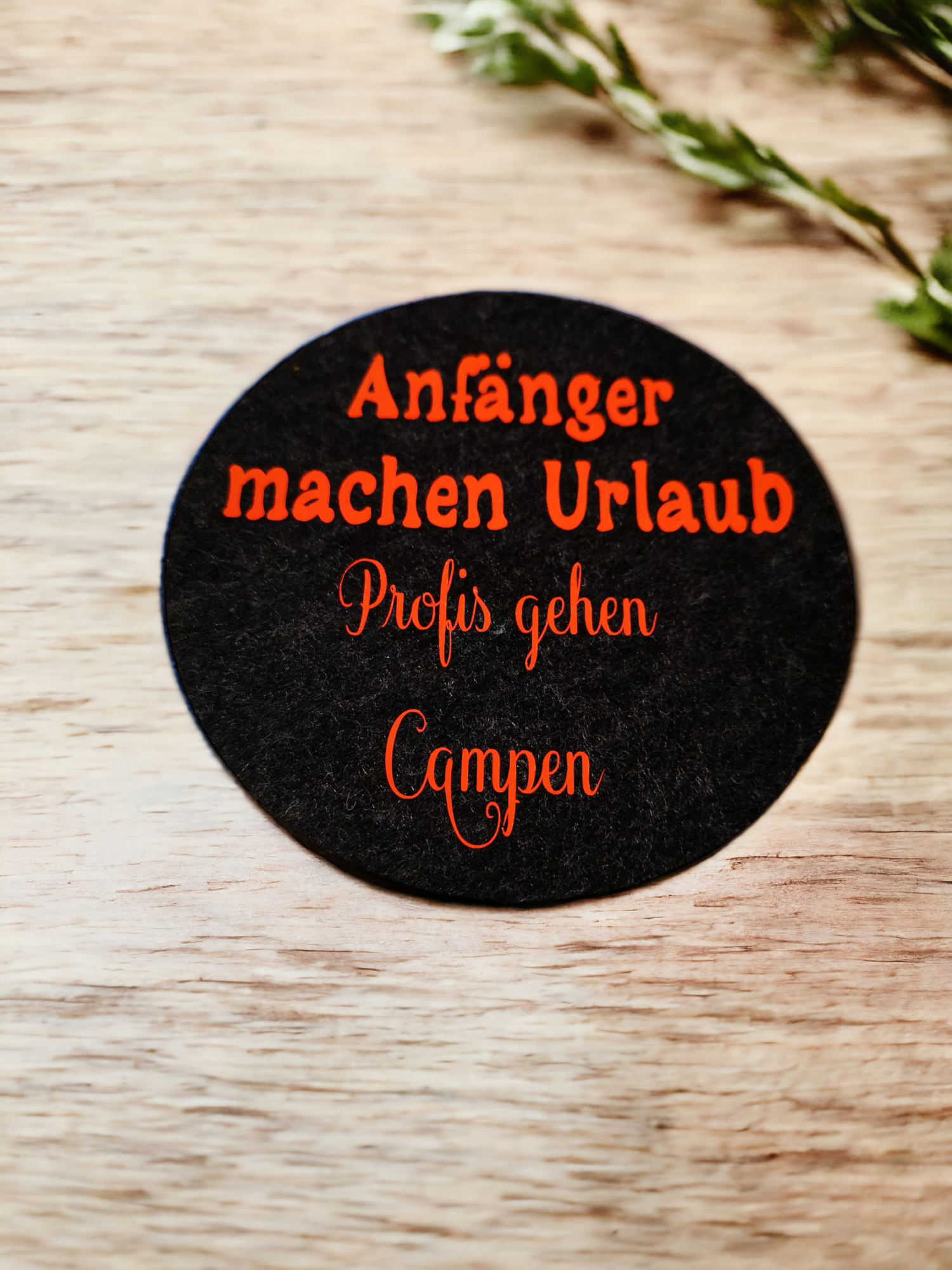 Nr.2 Filzuntersetzer 10cm Durchmesser