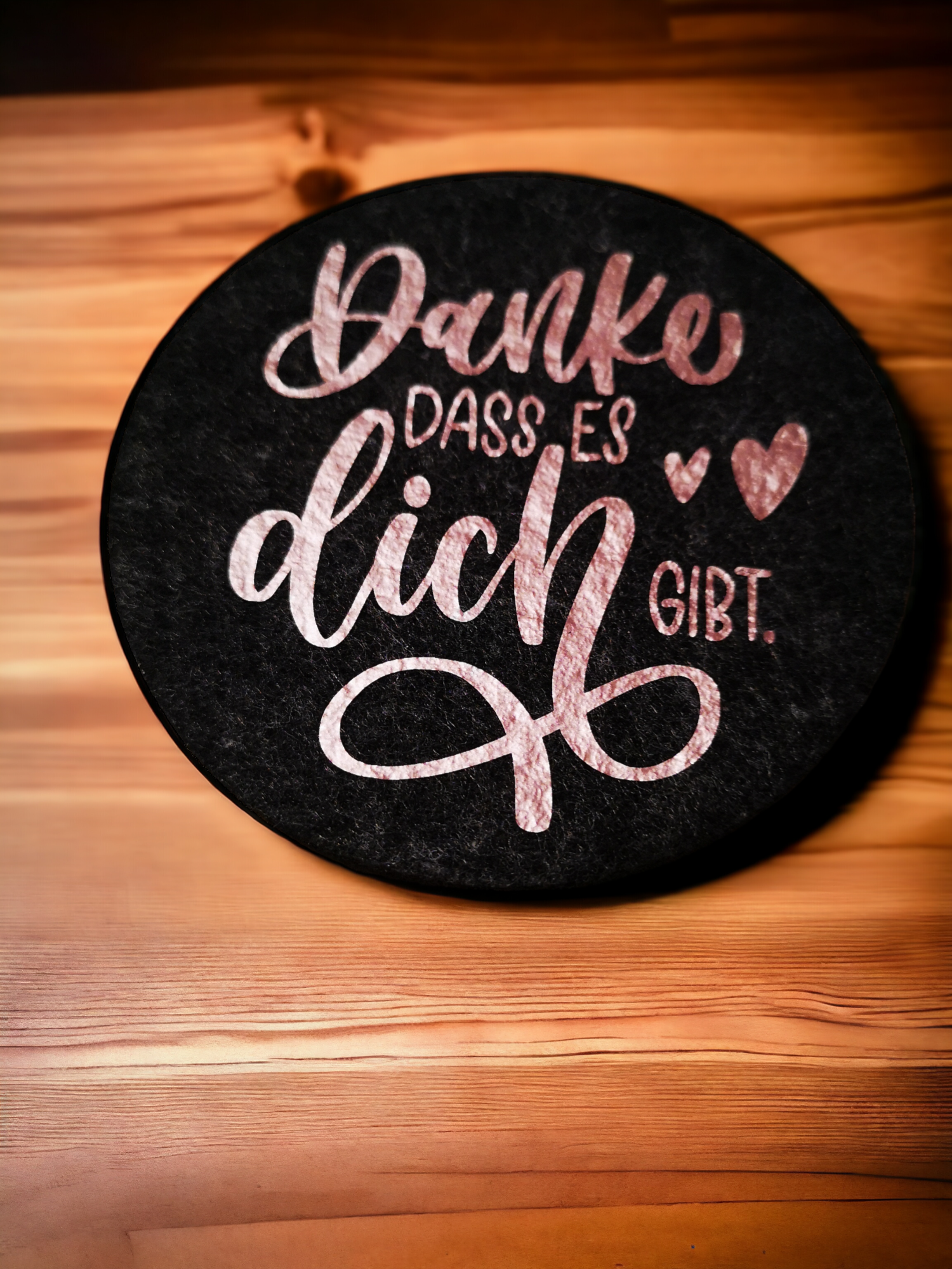 Nr.4 Filzuntersetzer 10cm Durchmesser