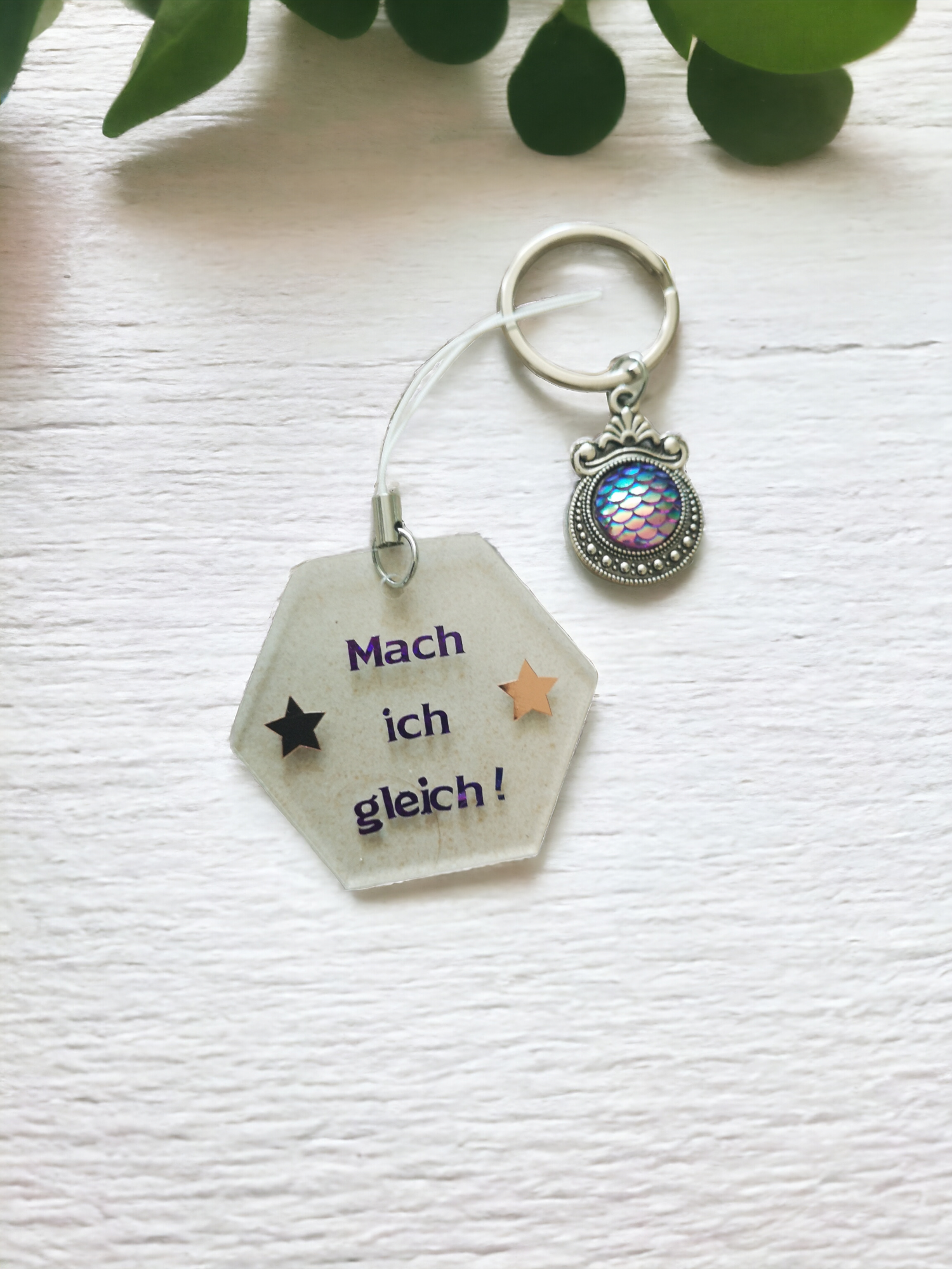 Nr.2 Acryl Schlüsselanhänger