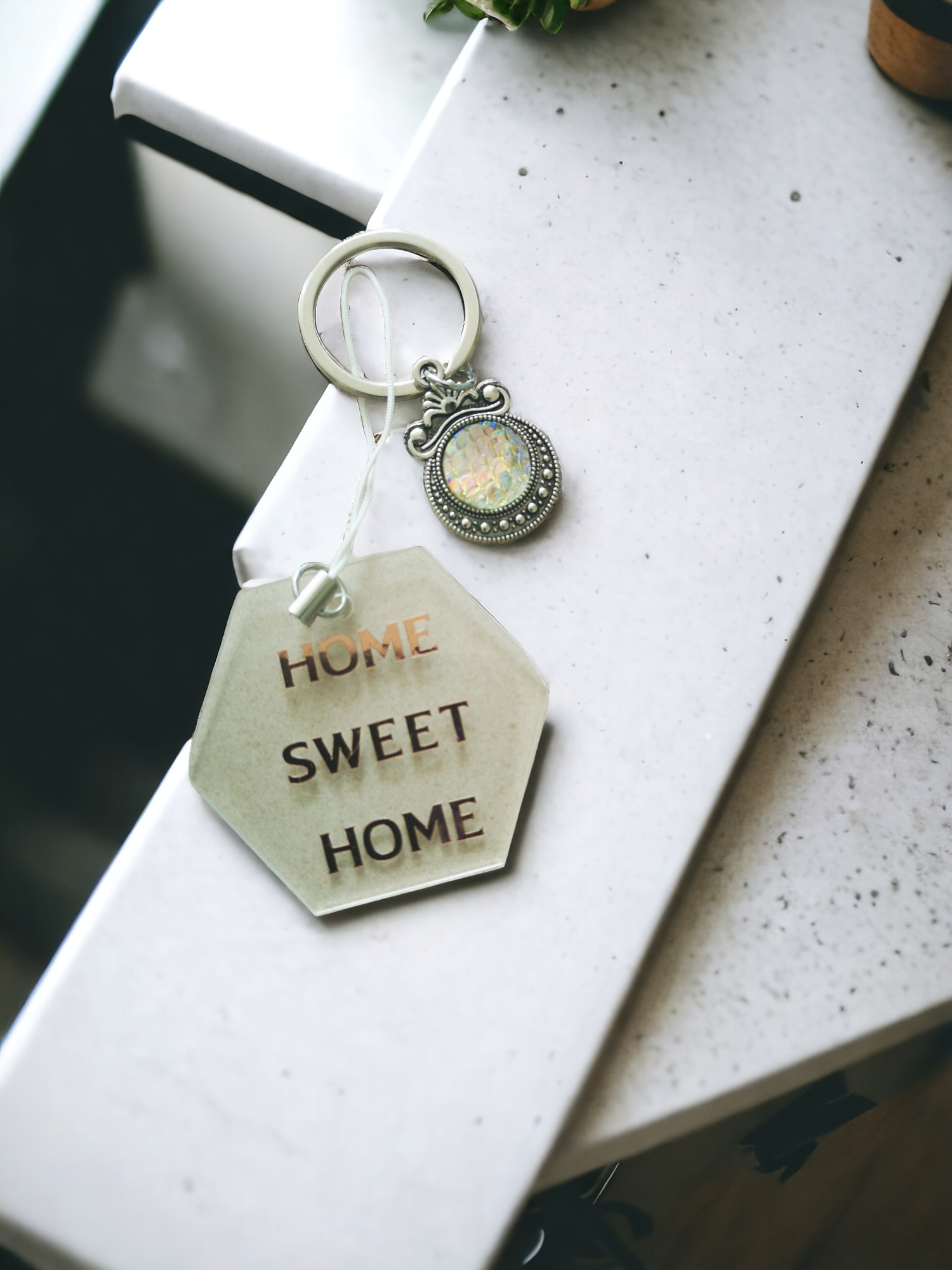 Nr.8 Acryl Schlüsselanhänger