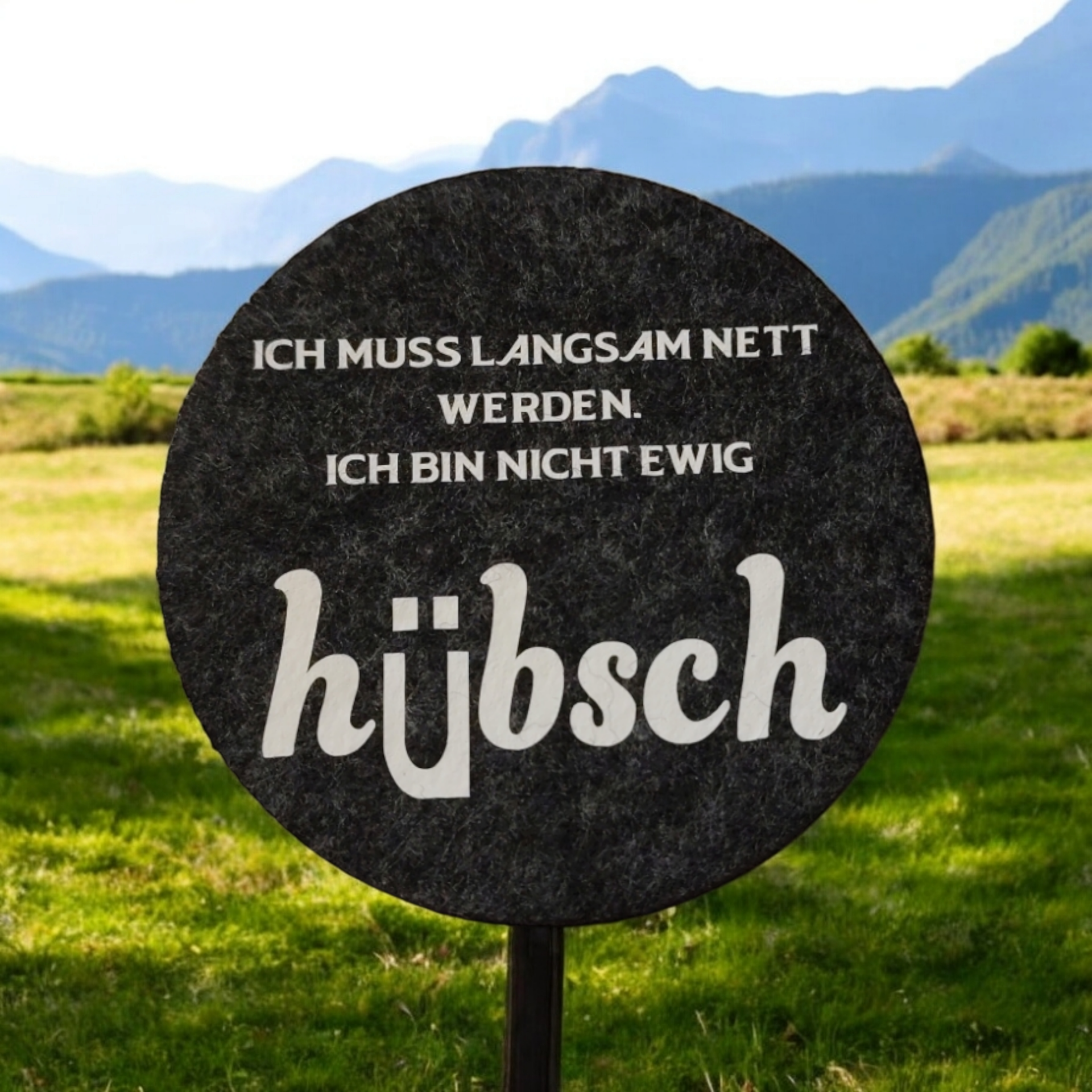 Nr.18 Filzuntersetzer 10 cm Durchmesser