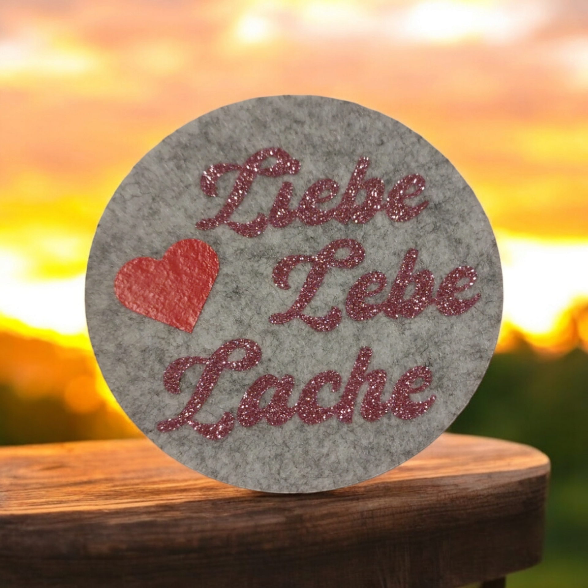 Nr.14 Filzuntersetzer 10 cm Durchmesser