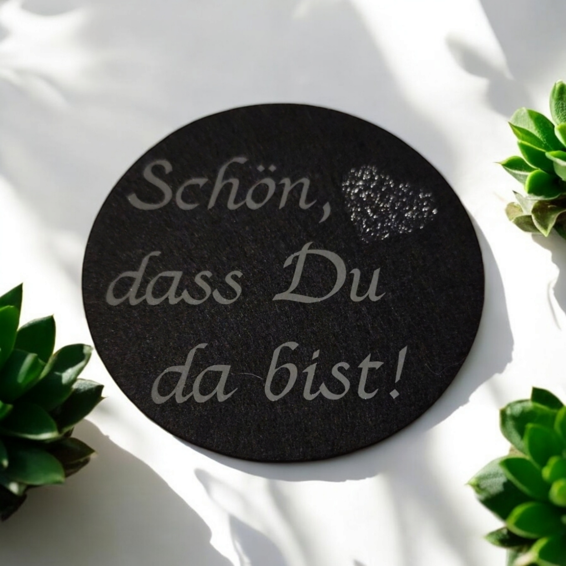 Nr.10 Filzuntersetzer 10 cm Durchmesser