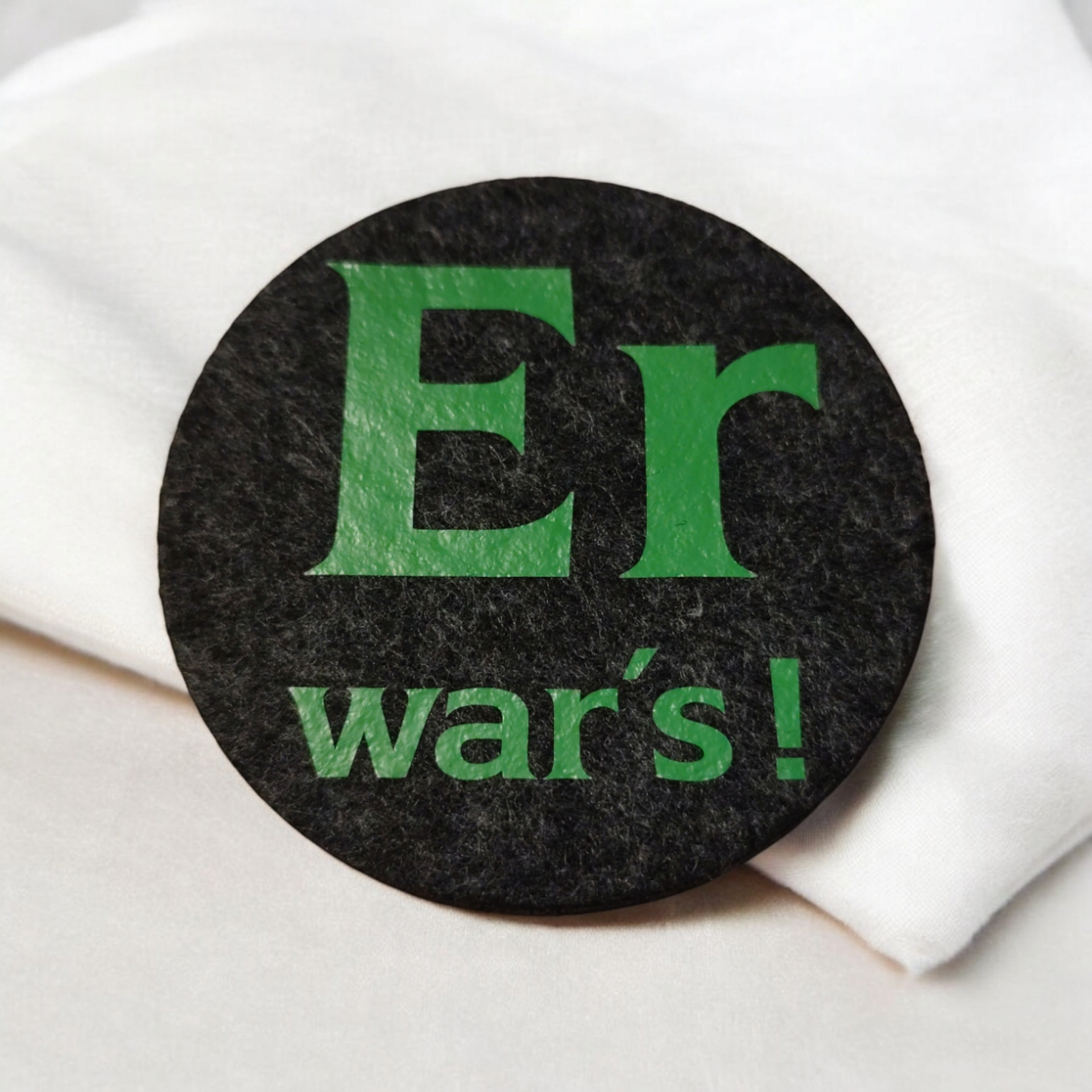 Nr.9 Filzuntersetzer 10 cm Durchmesser