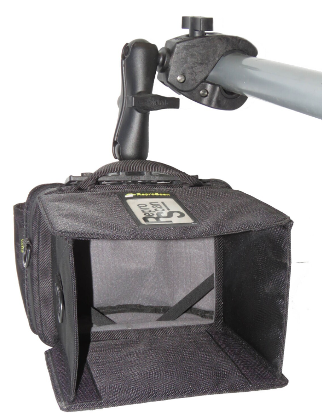 ReproScan LCD 8' Monitor Case with Swivel Ram Mount Clamp
