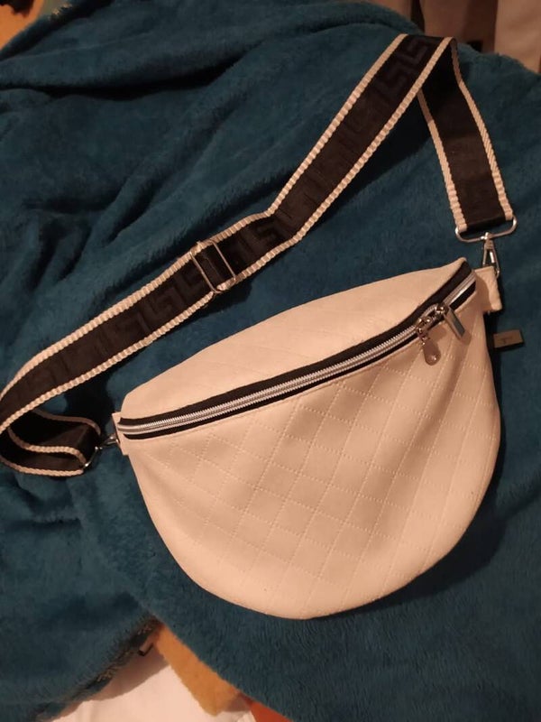 Sac banane beige