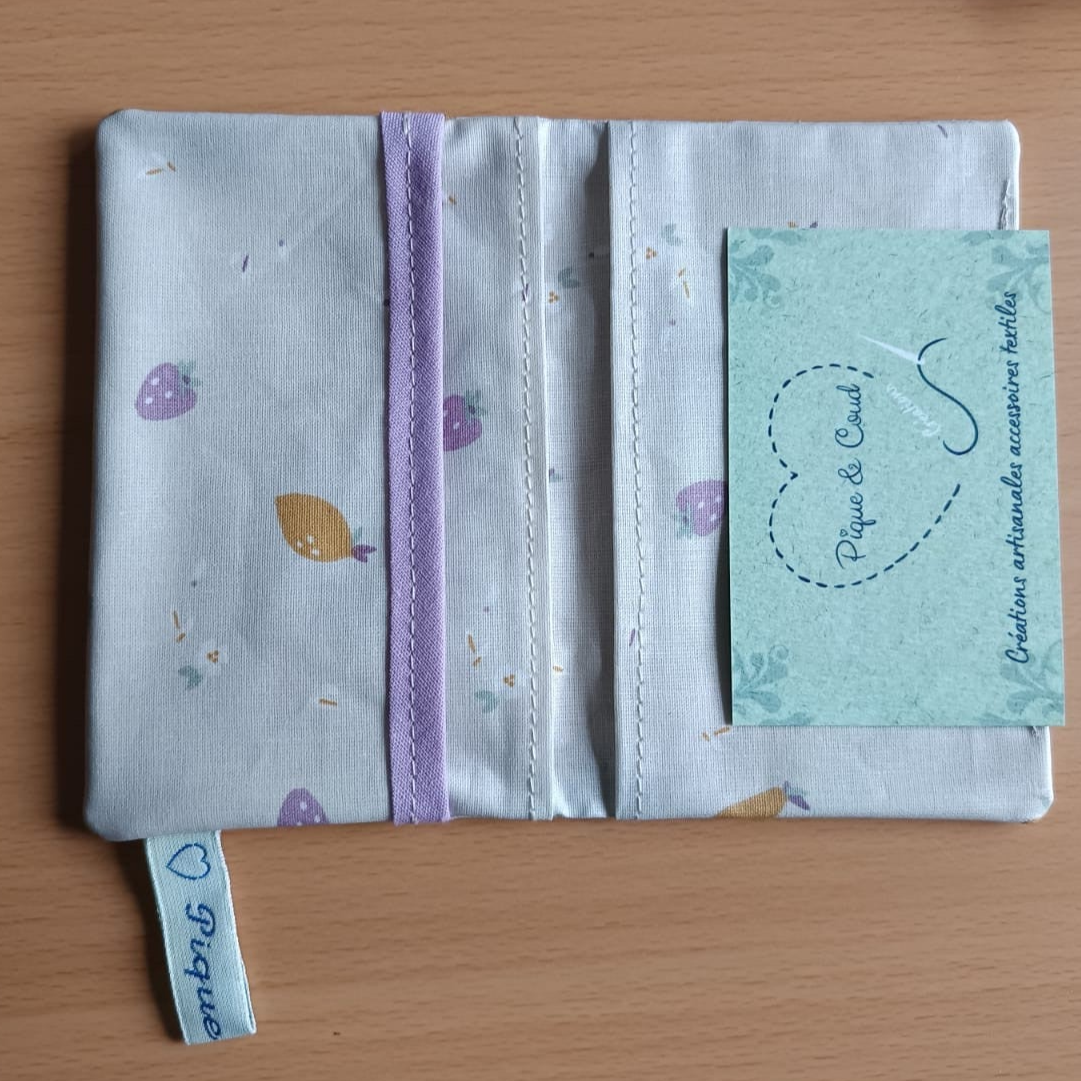 Porte cartes Gourmandises.