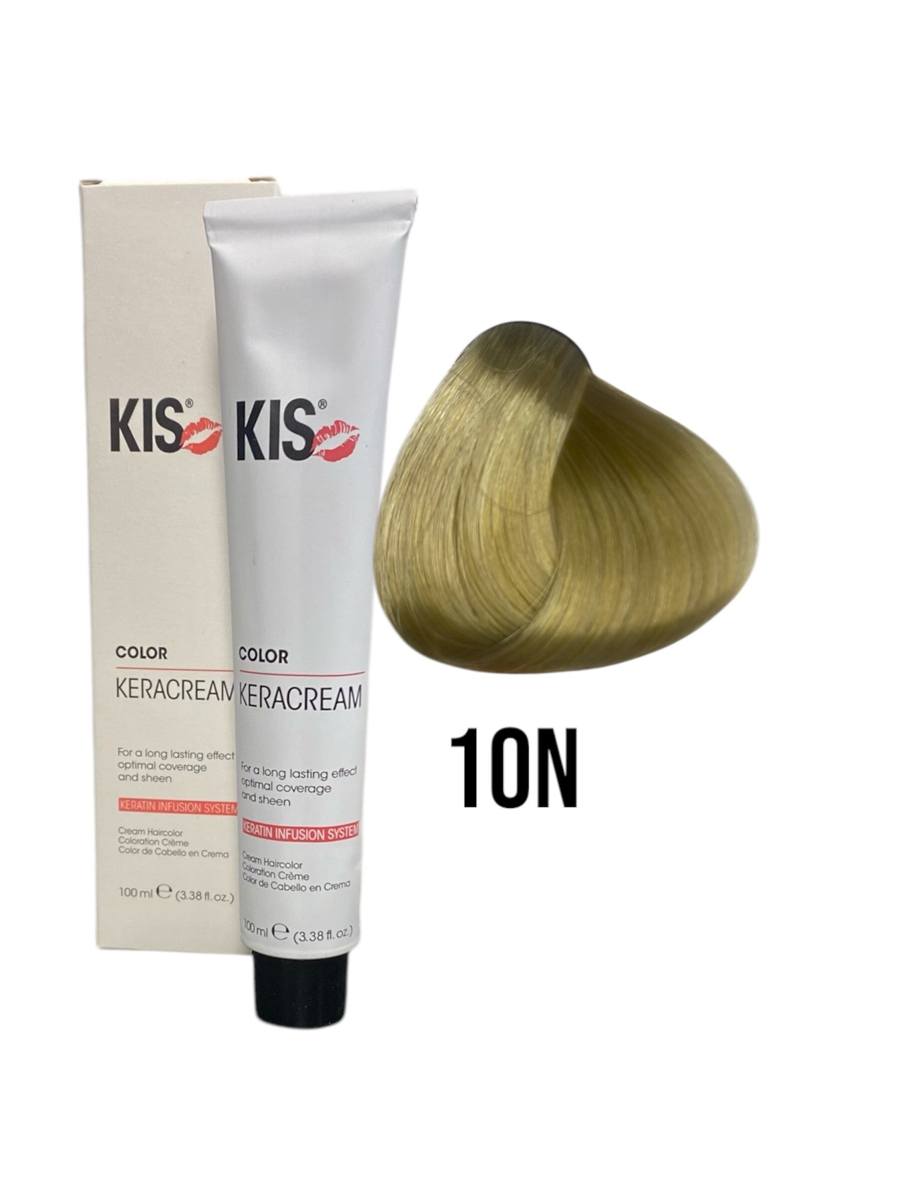 10.N - Extra Lichtblond KeraCream Color Haarverf 100ml.