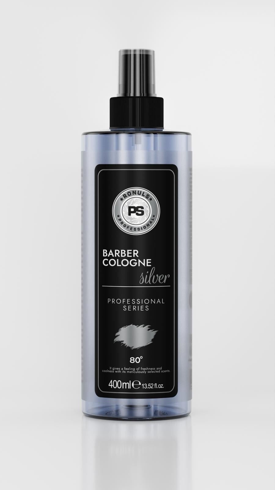 Ronuls Professional Barber Aftershave Cologne Silver 400ml