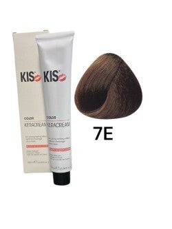 KIS 7E - Middel Blondespresso KeraCream Color Haarverf 100ml.