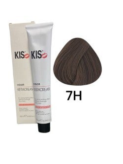 KIS 7.H - Medium Hazelnoot Blond KeraCream Color Haarverf 100ml.
