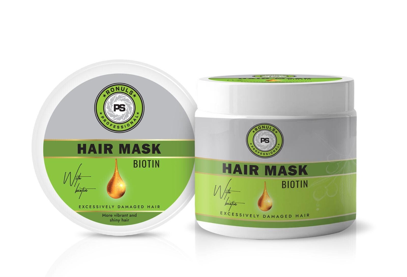 Ronuls Professional Hair Mask Biotin 400 ml