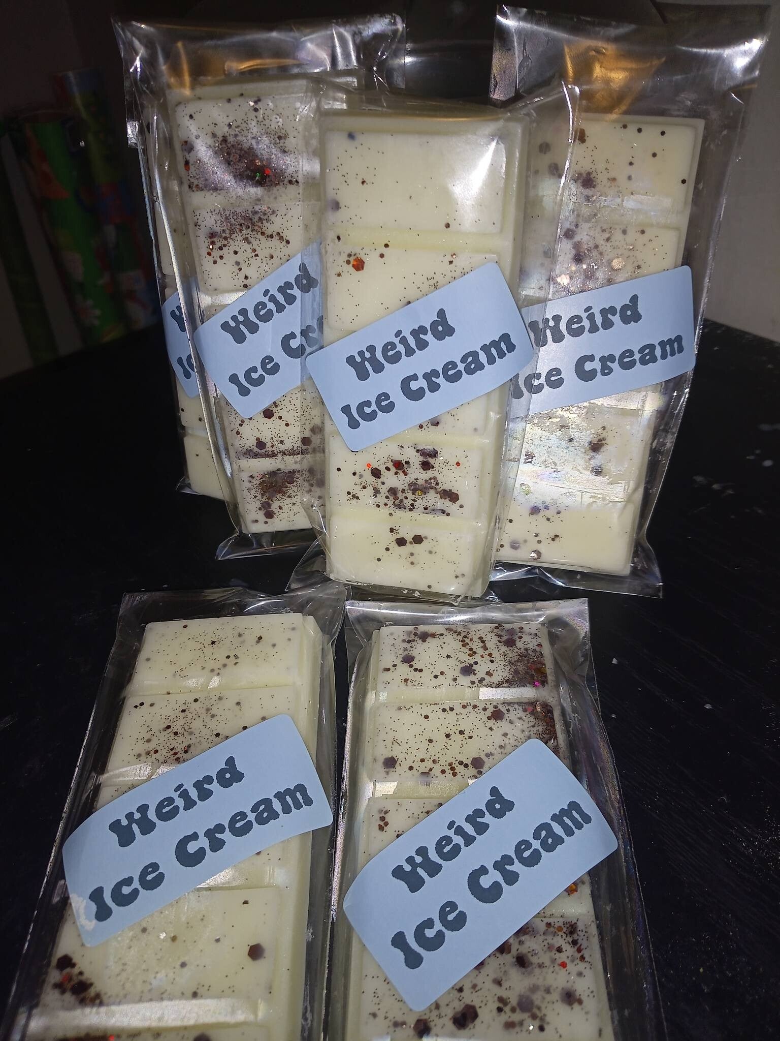 Weird Ice Cream Snap Bar