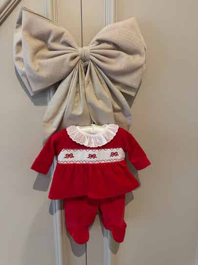 Babypakje Christmas Ruffle