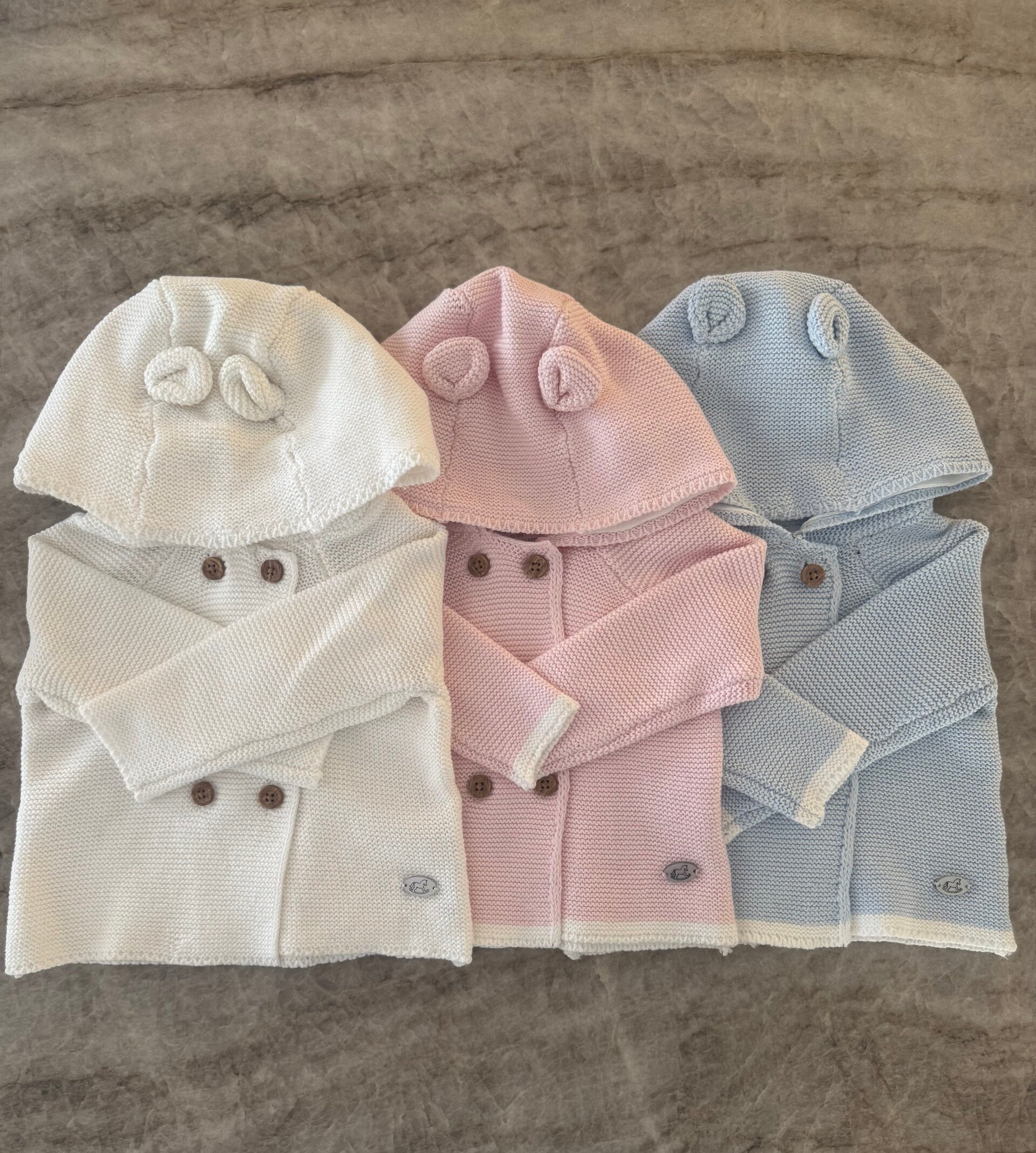 Vestje Wit/Roze/Blauw