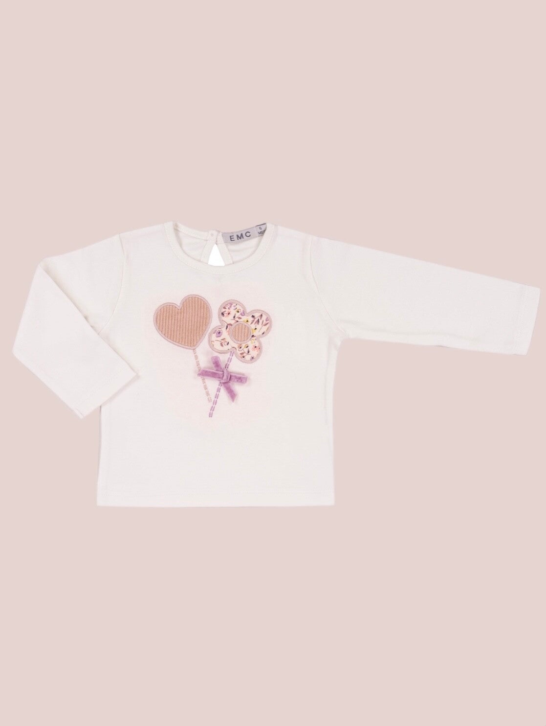EMC - longsleeve flower heart